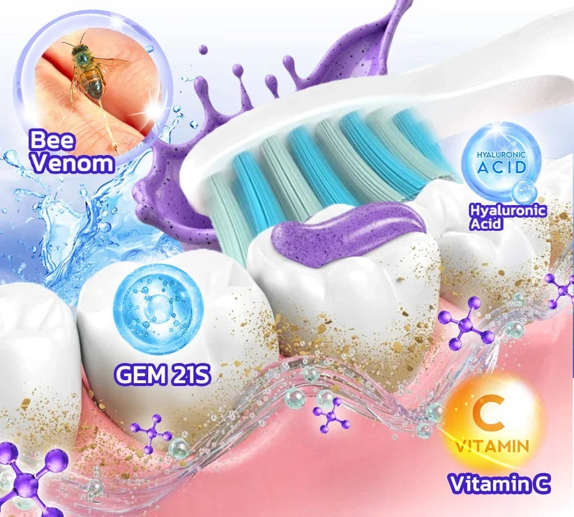 🦷Whimsyandjoy Bee Venom Gingivitis & Periodontitis Treatment Toothpaste