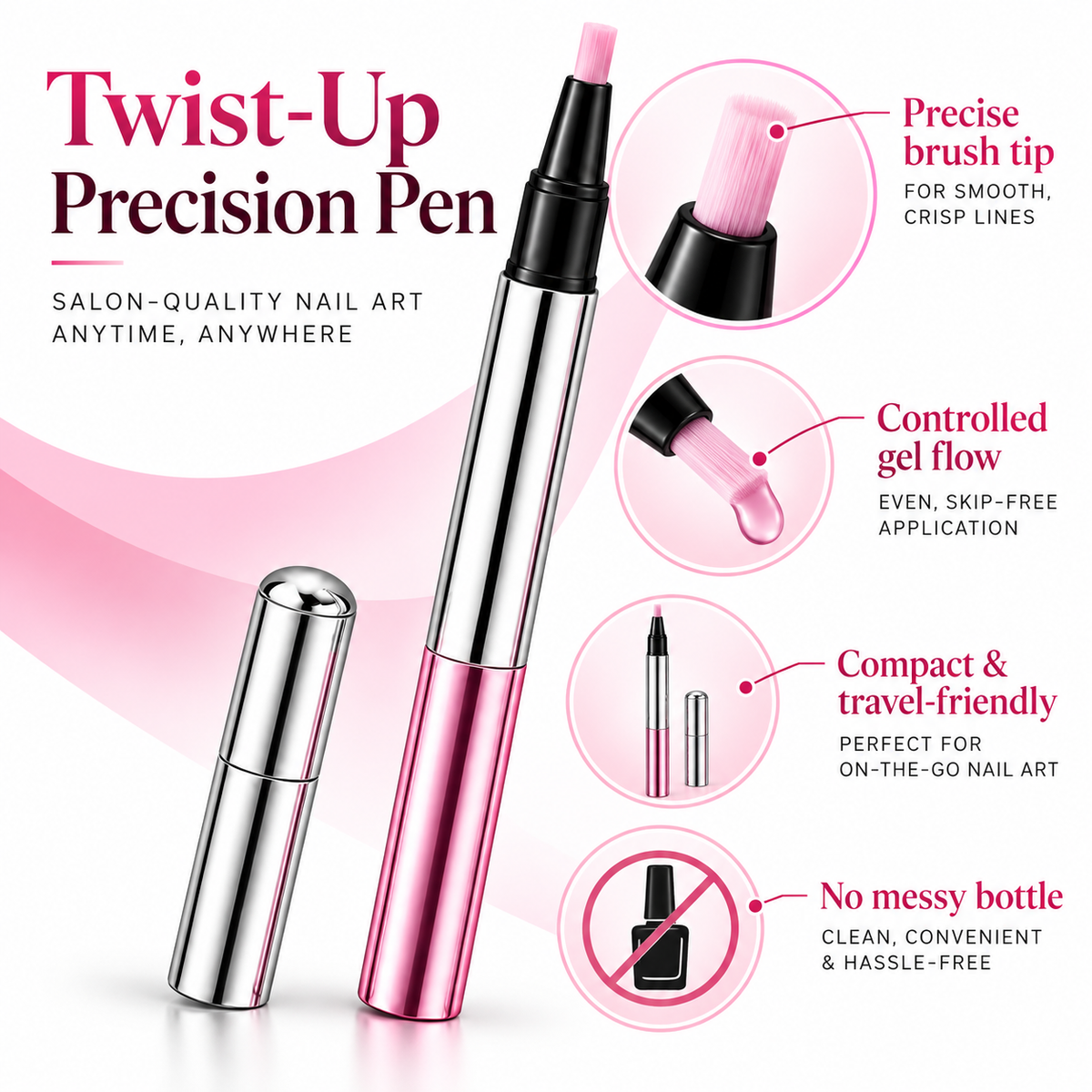 LAST DAY - BUY 1 GET 1 FREE✨ Cat-Eye Gel Pen💅