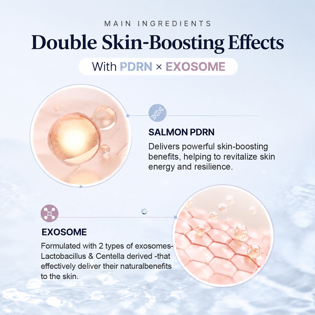 PDRN-Exosome Skinplaning Glaze Mask  with Silicone Brush✨