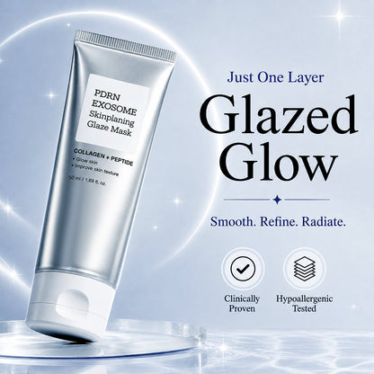 PDRN-Exosome Skinplaning Glaze Mask  with Silicone Brush✨