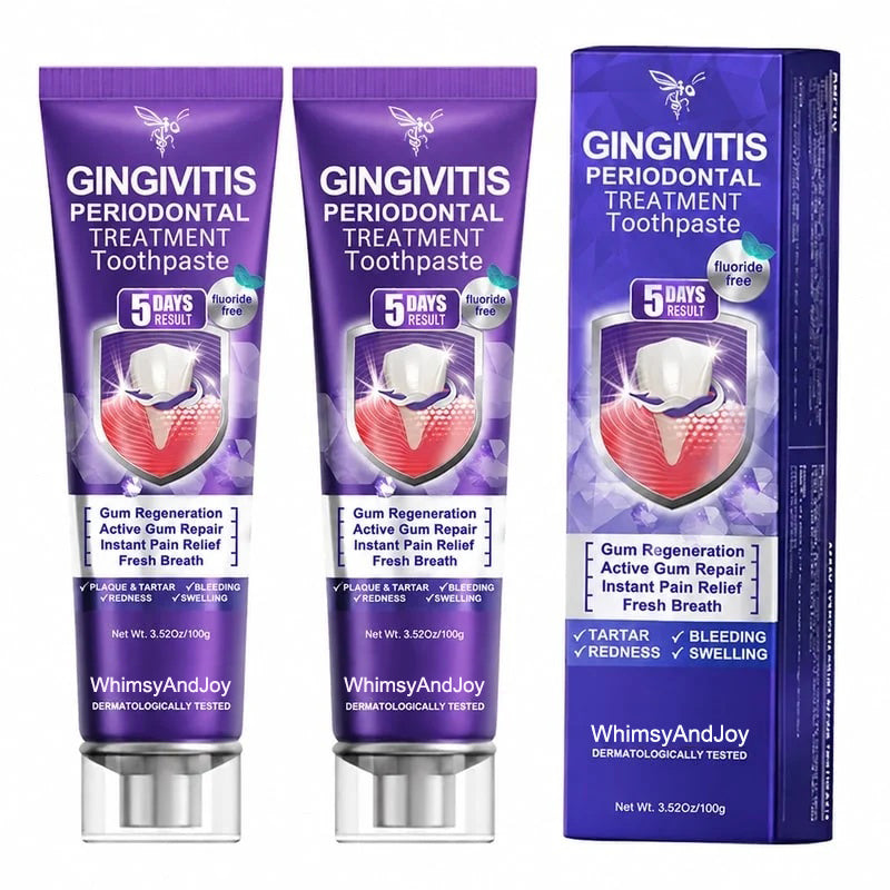 🦷Whimsyandjoy Bee Venom Gingivitis & Periodontitis Treatment Toothpaste