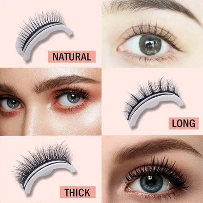 🔥LAST DAY - BUY 1 GET 2 FREE GIFT🔥🎉Reusable Adhesive Eyelashes