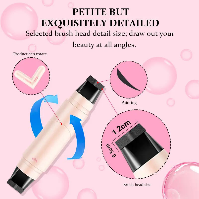💖2-in-1 Eyeliner Stamp Pen – Easy Cat Eye Makeup ✨