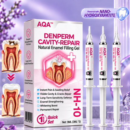 AQA® 🏆DenPerm Cavity-Repair Natural Enamel Filling Gel