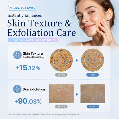 PDRN-Exosome Skinplaning Glaze Mask  with Silicone Brush✨