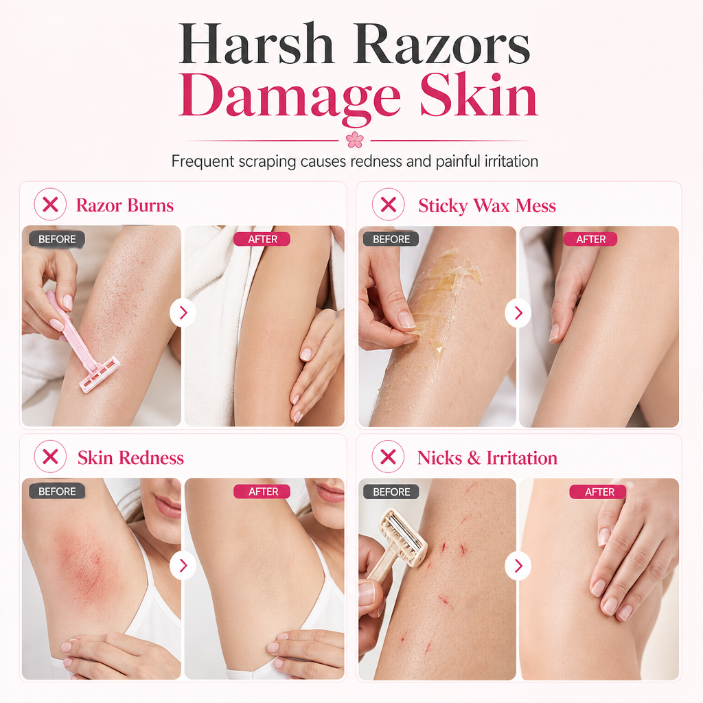 📢📢50% OFF !! ⏰Gentle Smooth Roll-On Body Hair Removal